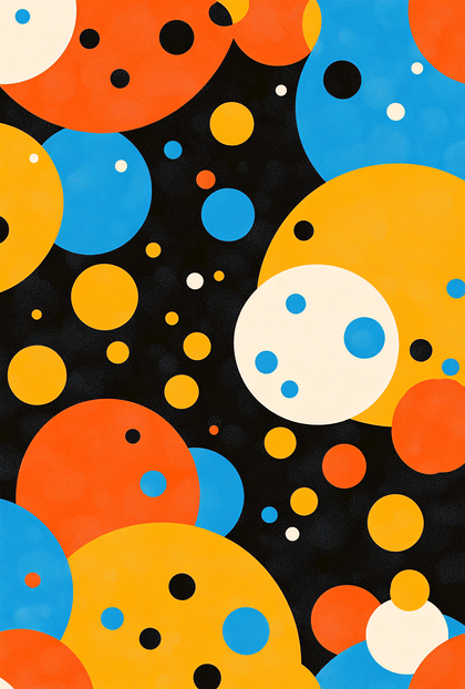 Abstract Circles Pattern