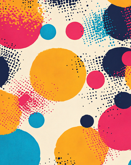 Abstract Circles Pattern