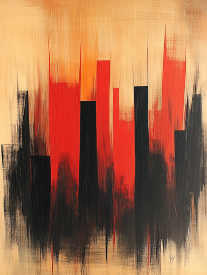 Abstract Cityscape