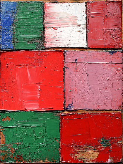 Abstract Color Block