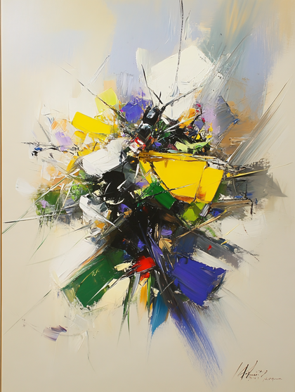 Abstract Color Explosion