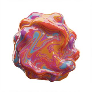 colorful fluid abstract