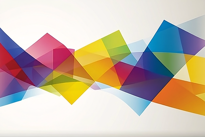 Abstract Colorful Geometric Shapes