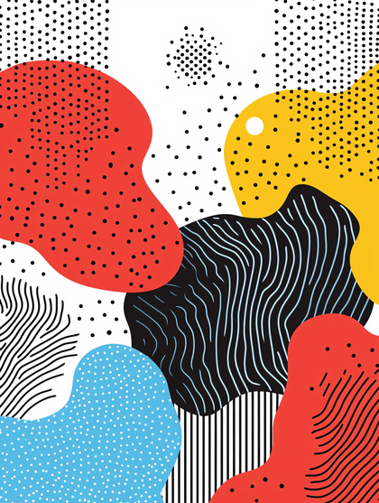 Abstract Colorful Shapes