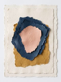 layered handmade paper