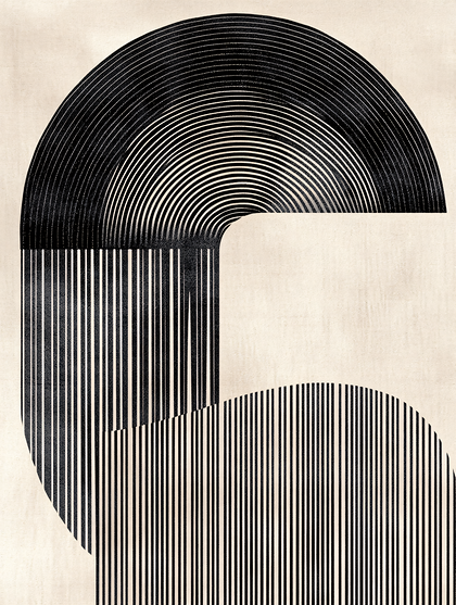 Abstract Concentric Lines