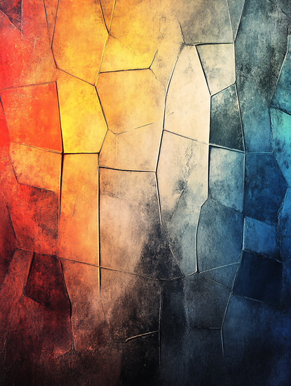 Abstract Cracked Concrete Texture