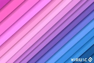gradient layered stripes