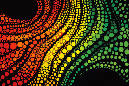 Abstract Dot Pattern