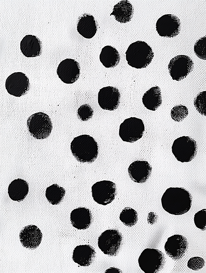 Abstract Dotted Canvas