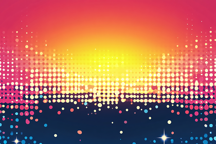 Abstract Dotted Lights Background