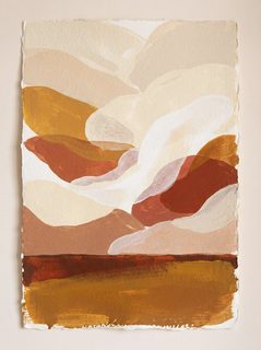 earthy abstract landscape