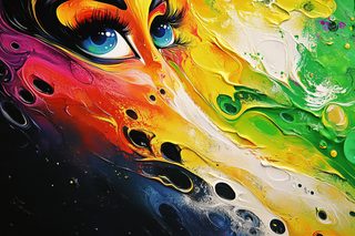 Abstract Eye Art