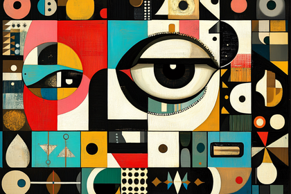 Abstract Eye Composition