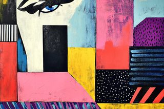 Abstract Eye Composition