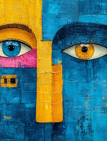 Abstract Face Composition