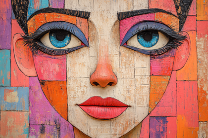 Abstract Face Painting