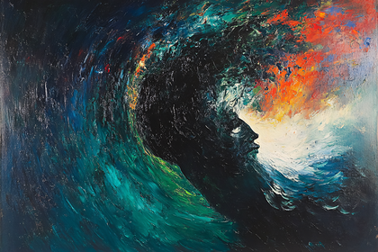 Abstract Face Wave