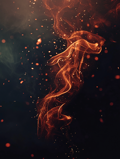 Abstract Fire Sparks