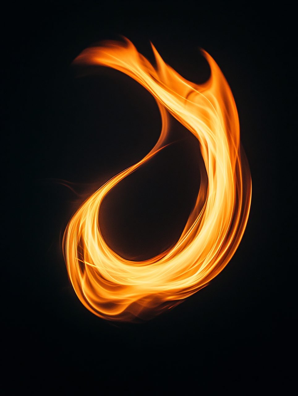 Dynamic Flame Art for Creative Design