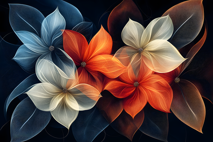 Abstract Floral Arrangement
