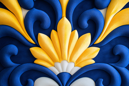 Abstract Floral Design