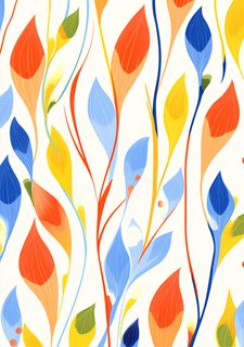 Abstract Floral Design