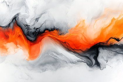 Abstract Flowing Colors