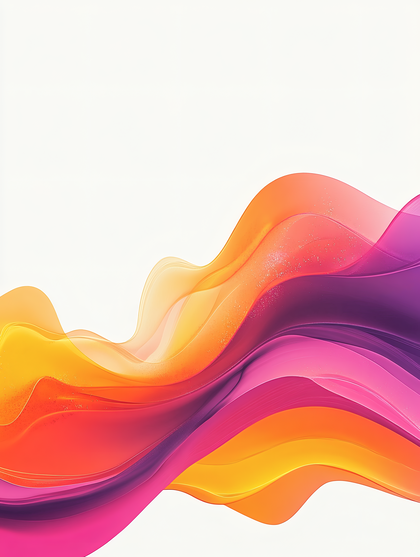 Abstract Flowing Colors
