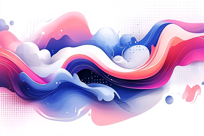 Abstract Flowing Waves