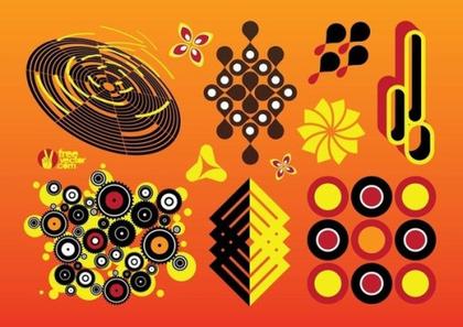 Abstract Footage Free Vector