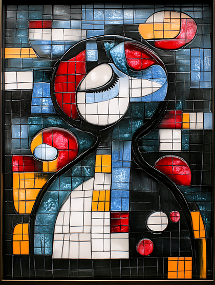Abstract Geometric Face