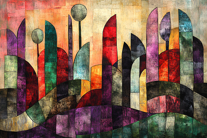 Abstract Geometric Landscape
