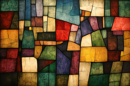 Abstract Geometric Mosaic