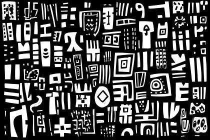 Abstract Geometric Shapes Pattern