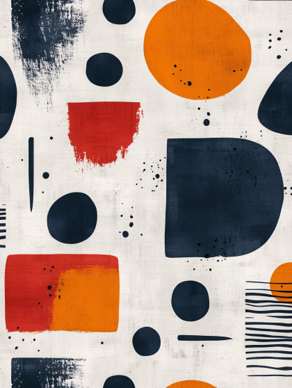 Abstract Geometric Shapes Pattern