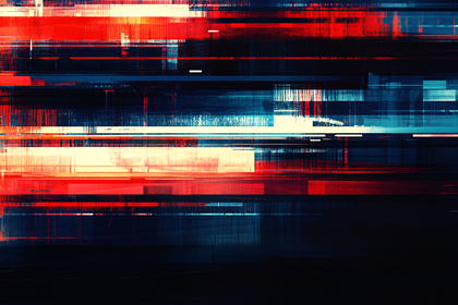 Abstract Glitch Art