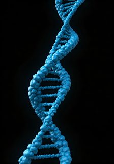 blue-dna-helix