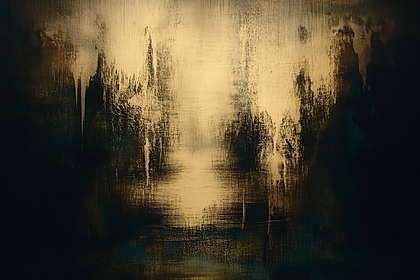 Abstract Golden Light and Shadows