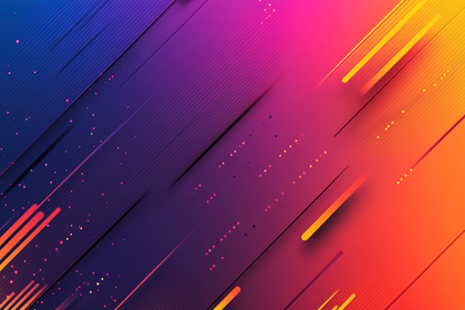 Abstract Gradient Stripes
