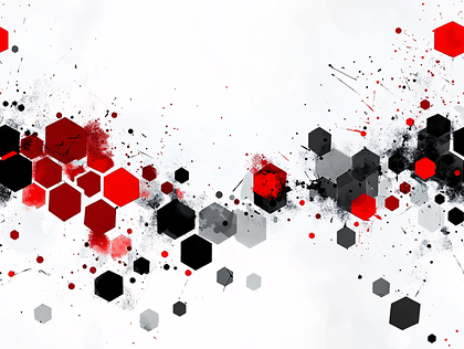 Abstract Hexagonal Pattern