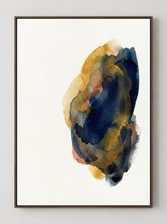 abstract watercolor print
