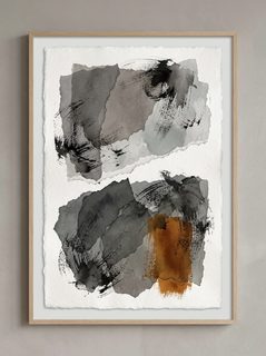 abstract ink wash