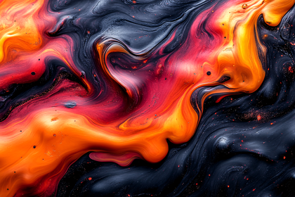 Abstract Lava Flow