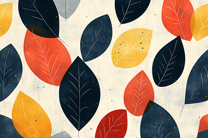 Abstract Leaf Pattern