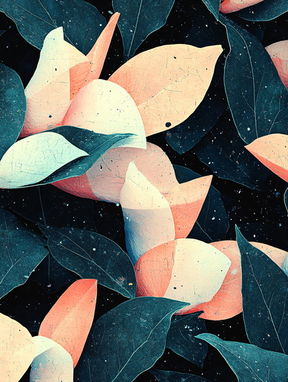 Abstract Leaves Pattern