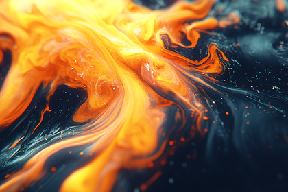 Abstract Liquid Colors
