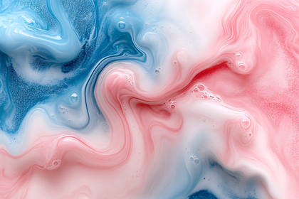 Abstract Liquid Marbling