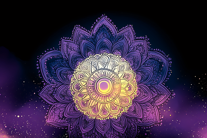 Abstract Mandala Art