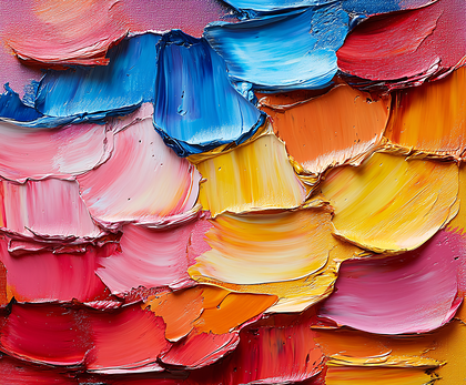 Abstract Oil Paint